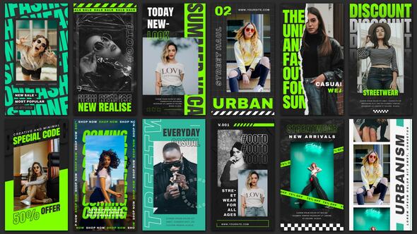 Videohive Fashion Instagram Stories 54020946 Product Promo template preview