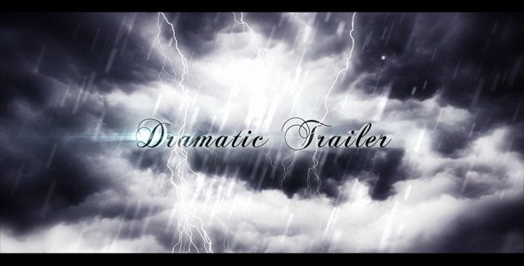 Videohive Dramatic Trailer Openers template preview