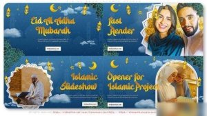 Videohive Eid Al Adha Islamic Opener Ramadan template preview