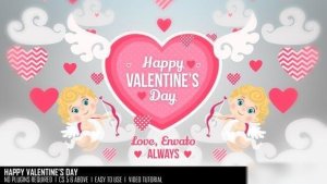 Videohive Happy Valentine's Day Openers template preview