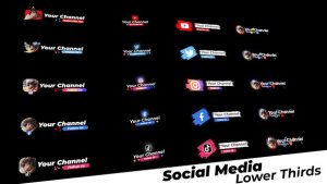 Videohive Social Media Lower Thirds 28788389 Elements template preview