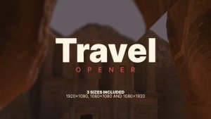 Videohive Travel Opener 43427708 Openers template preview