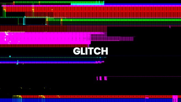 Videohive Glitch Overlays Elements template preview