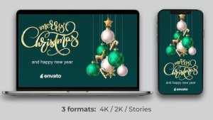 Videohive Merry Christmas Logo 60857034 Openers template preview