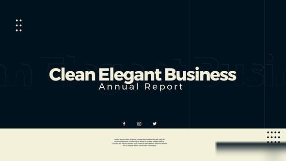 Videohive Clean Elegant Business Openers template preview