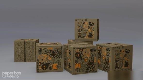 Videohive Paper Box Opener 51538605 Openers template preview