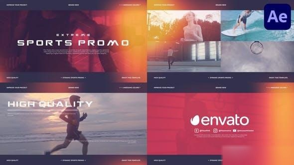 Videohive Extreme Sport Promo for After Effects Openers template preview