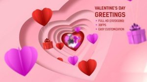 Videohive Valentine's Day Greetings 50446739 Openers template preview