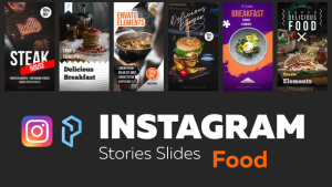 Videohive Instagram Stories Food Product Promo template preview