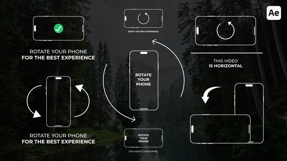 Videohive Rotate Your Phone Elements template preview