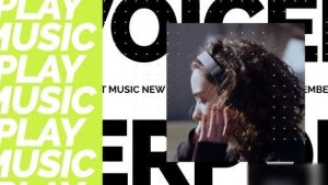 Videohive Youtube Music Slideshow Openers template preview