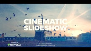 Videohive Cinematic Slideshow 20789588 Logo Stings template preview