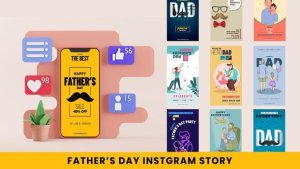 Videohive Father's Day Instagram Stories 32034341 Video Displays template preview
