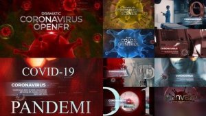 Videohive Dramatic Coronavirus Opener Openers template preview