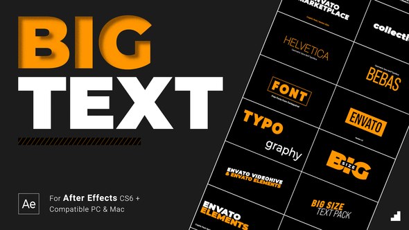 Videohive Text Animation 50832520 Titles template preview