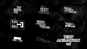Videohive Modern Titles | AE 53949502 Titles template preview