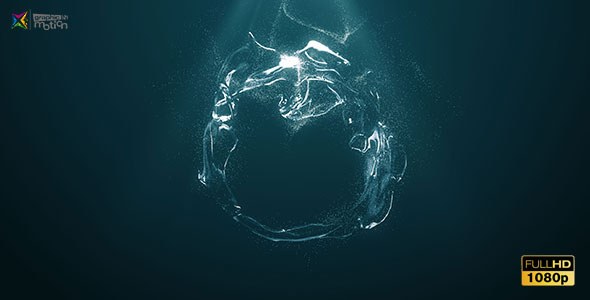 Water Logo Video Displays template preview