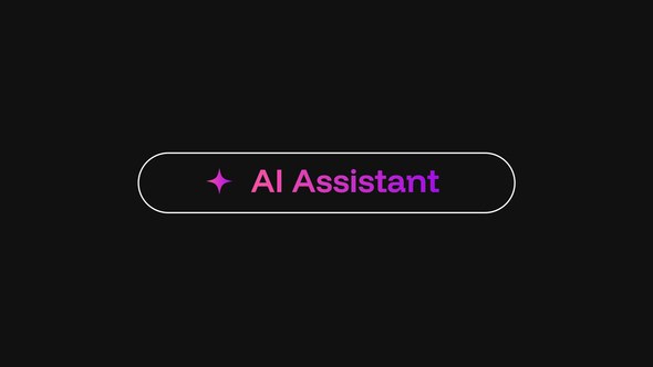 Videohive AI Assistant Titles template preview