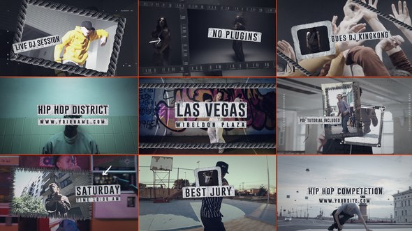Videohive Urban Hip-Hop Opener 56808943 Openers template preview