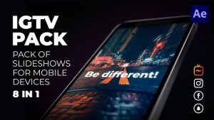 Instagram Slideshow Pack - Reels, Post, Stories Video Displays template preview