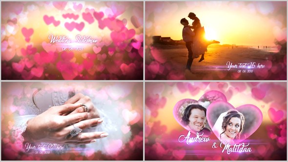 Videohive wedding Slideshow 22007132 Video Displays template preview