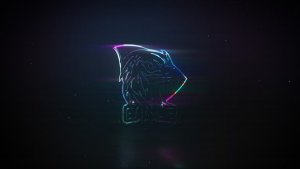 Videohive Neon Glass | Glitch Logo Reveal Logo Stings template preview