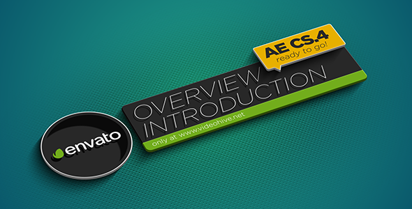 Videohive Overview Introduction Openers template preview