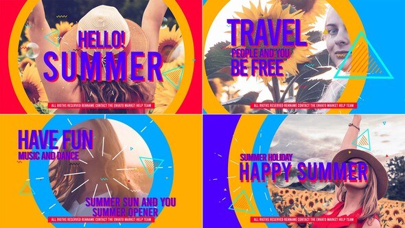 Videohive Summer Opener 57765304 Openers template preview