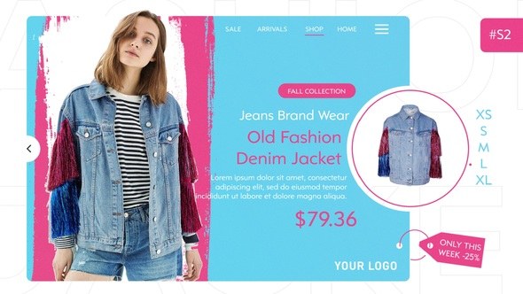 Videohive Fashion Shop 45194377 Product Promo template preview