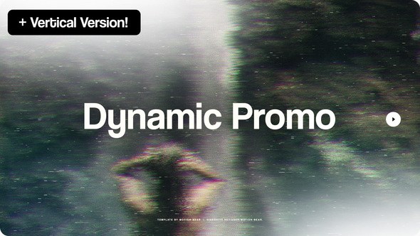 Dynamic Promo Premiere Pro template preview