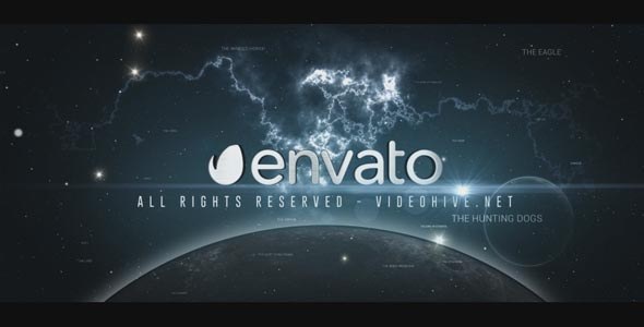 Space Trailer Video Displays template preview