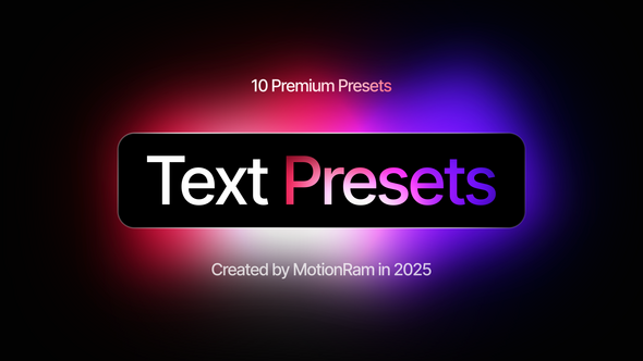Videohive Text Ready to Use Titles template preview