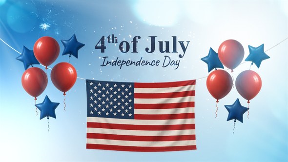 Videohive US Independence Day Intro Openers template preview