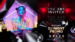 Videohive DJ Night Club Promo Openers template preview