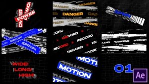 Videohive Typography v2.0 Titles template preview