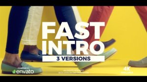 Videohive Fast Intro 21327259 Openers template preview