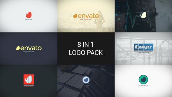 Videohive Minimal Logo Pack 22041422 Logo Stings template preview