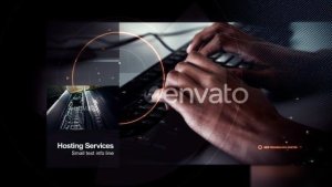 Videohive Hosting Technology Openers template preview