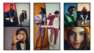 Videohive Split Screen Opener for Instagram Openers template preview