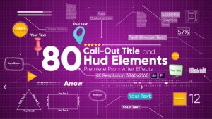 Call Outs Video Displays template preview