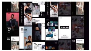 Videohive Minimal stories clothes shop Product Promo template preview