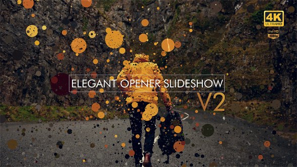 Elegant Opener I Slideshow  V2 Video Displays template preview