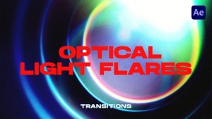 Videohive Optic Light Flares Transitions | After Effects Elements template preview