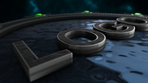 Videohive Space Gate Logo Stings template preview