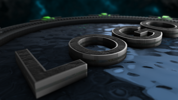 Videohive Space Gate Logo Stings template preview
