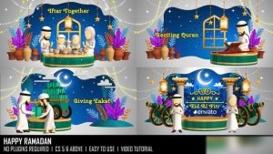 Videohive Happy Ramadan 37213306 Ramadan template preview