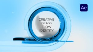 Videohive Crystal Glass Motion Logo Logo Stings template preview