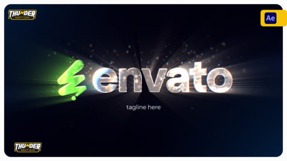 Videohive Radiant Particle Logo Reveal Logo Stings template preview