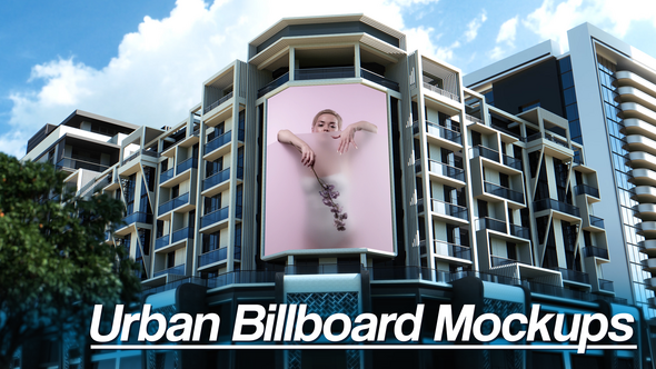 Videohive Urban Billboard Mockups Product Promo template preview