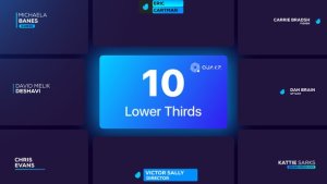 Videohive Lower Thirds Vol. 02 Elements template preview